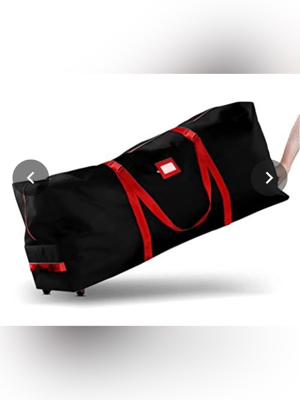 ZOBER Rolling Christmas Tree Storage Bag 7.5 Ft